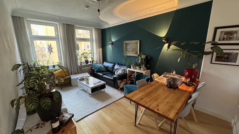 3 Room 82qm renovated Altbau Apartment mit Anmeldung Berlin-Moabit — photo 1